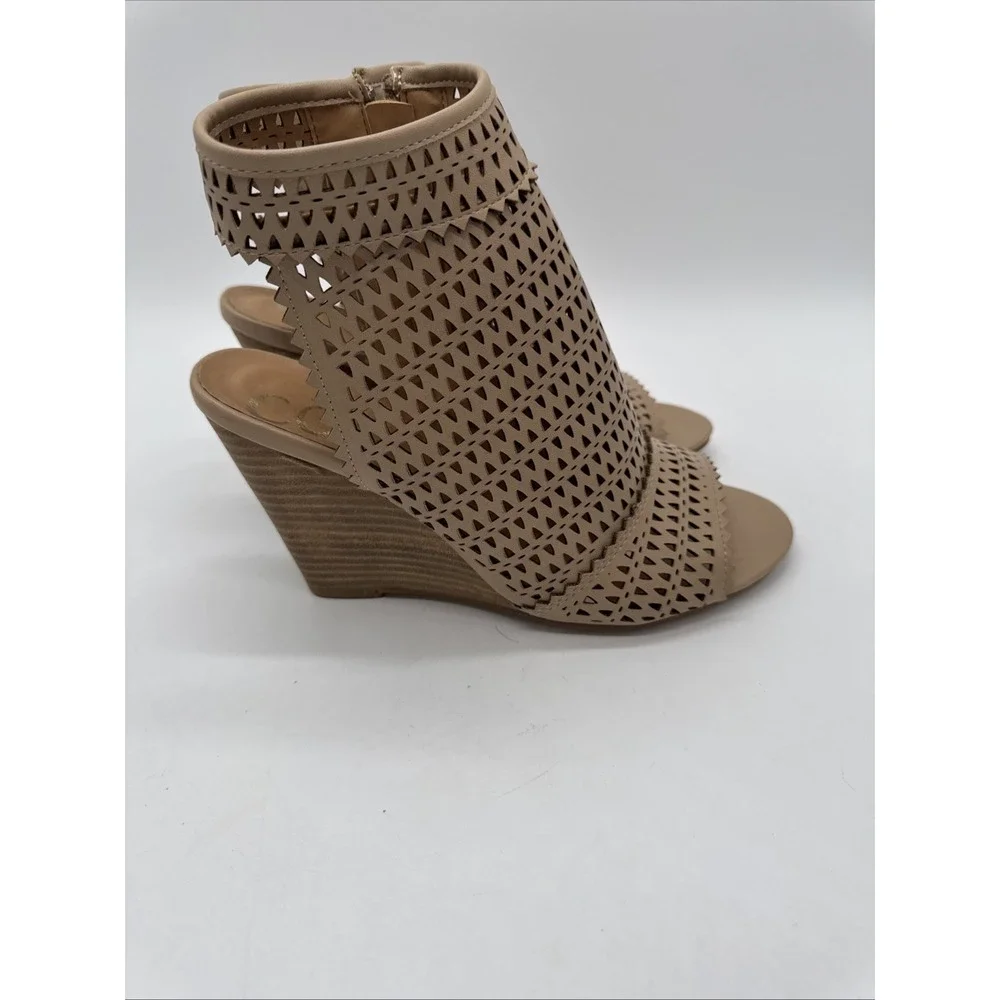 CCOCCI Wedge‎  Zip Up Sandals Claire size 10 Worn 1 Time